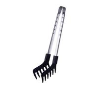 Pinze da cucina in acciaio inox con manico resistente al forno per cucinare insalata barbecue servire pasta e verdure pinze per spaghetti da cucina