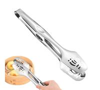 Pinze da cucina in acciaio inox, utensili in acciaio inox, pinze per insalata, per servire grigliare, friggere, pasta, insalata, torte, barbecue, buffet, pane, cucina, ristorante, matrimonio