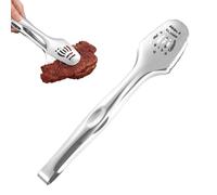 Pinze da cucina in acciaio | Pinzette in acciaio, pinze per barbecue - per servire grigliate, arrosti, insalate, torte, pane, buffet, barbecue, cucina, ristorante