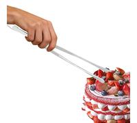 Pinze da cucina per la preparazione, per il servizio e il sequestro degli alimenti, pinze per barbecue in acciaio inossidabile, per cucina, ristorante, buffet, feste, barbecue, cottura alla griglia