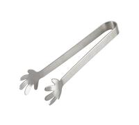 pinze da cucina Pinze for alimenti in acciaio inossidabile 3/1 pz, a forma di dito, for cubetti ghiaccio, zucchero, mini pinze for, for barbecue, feste, bar, gadget da cucina(A (12.5cm),3PCS)