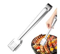 Pinze da cucina resistenti al calore, pinze da cucina in acciaio inox, pinze da cucina per barbecue, in acciaio inox, resistenti al calore, pinze per barbecue per hot dog, buffet, matrimoni, barbecue