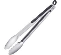 Westmark Pinza per griglia Classic Spezial Maxi – 35 cm, acciaio inossidabile/plastica, argento/nero