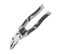 Pinze da guardalinee in acciaio di resistenza industriale Design efficiente Spellafili per lavori elettrici Ristrutturazioni domestiche Compiti Pratica combinazione Wire Stripper Strumento