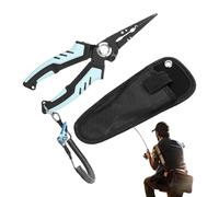 Pinze da,Impugnatura ergonomica e confortevole,Pinze per esche da | Per L'Impiego Su, Fiumi, Ruscelli, Stagni, Laghi, La Cattura Di Spigole, Trote, In Acque Salate, Dolci, Sulla Riva Del Mare