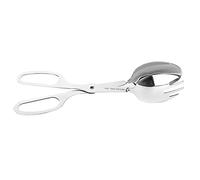 Pinze da insalata in acciaio inox da 26,9 cm a forbice, utensile da portata per insalata, carne, formaggio, frutti di mare