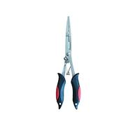 Pinze da pesca a naso lungo, 1 pz in acciaio inossidabile per rimozione di ganci a treccia, pinze ad anello per acqua salata d'acqua dolce 23 cm, rosso