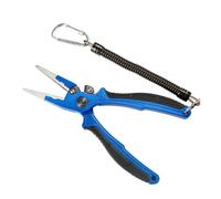 Pinze da pesca resistenti ad alta durezza con cordino retrattile e custodia per un facile trasporto sicuro pinze da pesca antiscivolo