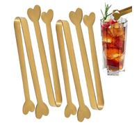 Pinze da servizio in acciaio inossidabile - Pinze alimentari multiuso per il ghiaccio | Pinze da cucina in acciaio inossidabile, design creativo a forma di cuore, blocco della cucina fornisce