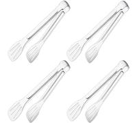 Pinze da servizio in acciaio inossidabile - Set di 4 pinze da cucina multifunzione per feste, buffet e uso quotidiano (9 pollici)