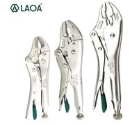 Pinze di bloccaggio LAOA 5 pollici 7 pollici 10 pollici chiave per tubi dell'acqua pinza per pinze rotonde in materiale Cr-Mo