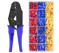 Pinze di crimpatura HS-30J. Elettricista multifunzione strumenti speciali for la mano 0.5-6mm² Terminale pre-isolante pressato a freddo 700pcs Set Per il fai da te e la riparazione dei cavi