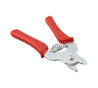 Pinze di fissaggio per cavi, con 600 anelli a M per reti e gabbie per uccelli, in acciaio, design ergonomico per una comoda rilegatura a filo