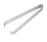 Pinze di ghiaccio, in acciaio inossidabile da 17 cm/7 pollici per antipasti, festa, zucchero, dessert, cocktail, utensile da bar in metallo, lavastoviglie (Riflessione specchio)