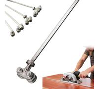 Pinze di posizionamento per misurazioni precise e facile taglio del legno, strumento di misurazione in acciaio inossidabile per seghe circolari, guida regolabile, strumento per la lavorazione del