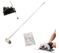 Pinze di posizionamento per misurazioni precise e facile taglio del legno, strumento di misurazione in acciaio inossidabile per seghe circolari, guida regolabile di precisione per mobili e carpenteria