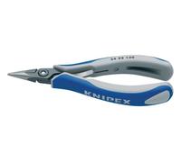Pinze Di Precisione Elettronica Piatte A Mezza Ronda Con Mandibole 5.3" (135Mm)