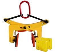 Pinze di Sollevamento Verticali per impieghi gravosi con 4 Cuscinetti Antiscivolo, Sollevatore Regolabile per cordoli in Granito per 246-800 kg, Perfetto per la movimentazione di Pietre (Dim