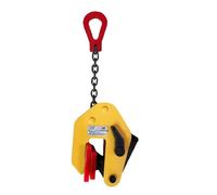 Pinze di sollevamento verticali senza binari in acciaio inossidabile da 0,5T a 1T, pinze di sollevamento verticali senza soluzione di continuità, ganci for piastre in acciaio(1T 0-30MM)