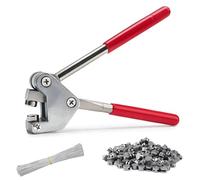 Pinze di Tenuta, Set di Pinze per Guarnizioni, Pinza Sigillante Kit con 80 Sigillo di Piombo (10 mm), 80 fili di sigillatura (170 mm), per Contatori D'acqua, Contatori Elettrici