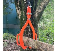 Pinze di tronchi che maneggiano alberi in legno in movimento attrezzatura