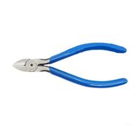 Pinze diagonali con lama in acciaio ad alto tenore di carbonio trattato termicamente e impugnatura ergonomica in gomma, adatta per elettricisti professionisti (4")
