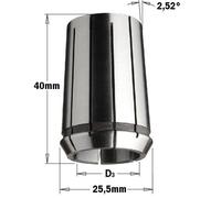 Pinze elastiche CMT biconiche Ø25mm “DIN6388” Cod.:185