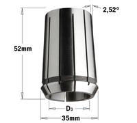 Pinze elastiche CMT biconiche "DIN6388" per mandrini CNC D3 mm6 Cod.: 185