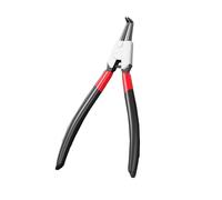 Pinze elettriche a molla per schede a doppio uso interno ed esterno, strumento multifunzionale con punta ad anello di ritenuta - Bocca curva esterna da 22,9 cm [albero]