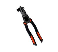 Pinze elettriche multiuso, spelafili integrato, manico antiscivolo, perfette per lavori artigianali e riparazioni tecniche con testa a martello e funzione estrattore per chiodi