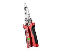 Pinze elettriche ricaricabili del tester di NCV multi funzione, rosso | Strumento ricaricabile di carico di NCV di tipo C per il lavoro di servizio, visualizzazione di tensione digitale