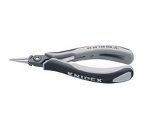 KN 34 32 130 ESD - Pinza di presa ESD, rotonda, appuntita, 130 mm