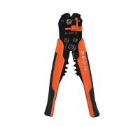Pinze Filo Stripper Crimper Cable Taglierina automatica Terminale multifunzione 0.2-6mm Strumenti di stripping Per il fai da te e la riparazione dei cavi(Oranje)