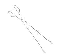 Pinze for carbone di alta qualità, attrezzo multifunzionale in metallo for camino, barbecue all'aperto, picnic e caminetto(B 67cm/26.3")