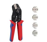Pinze For Crimpatura SN-58B Con Ganasce Intercambiabili For Terminali A Cricchetto XH2.54/2.54/2.8/4.8/6.3/non Isolati/a Ghiera(SN-58B 4jaw)