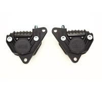 PINZE FRENO BREMBO GUZZI DUCATI LAVERDA PAIR FRONT CALIPERS P2F08N INT 108 NUOVE