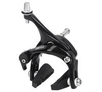 Pinze freno regolabili di precisione per bicicletta, design leggero in alluminio (clip anteriore nera)