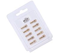 Pinze in ottone Mandrini Pinze in metallo resistenti Adattatori Mandrini per rettifica elettrica per utensili rotanti e trapani elettrici sotto il mandrino accessorio rotante da 4,8 mm