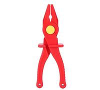 Pinze Isolate in Plastica, 19,5cm Pinze in Plastica Pinze da Taglio a Naso Piatto Isolate Multifunzionali da 1000V per l'installazione dello Strumento e la Rottura del Circuito