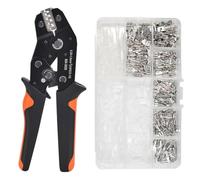 Pinze isolate, Pinza for crimpatura a molla, utensile manuale, connettore for filo femmina e maschio, terminale, kit di assortimento isolato elettricamente