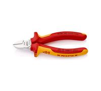 KNIPEX - Tronchese a tagliente laterale, esecuzione cromata isolamento a norme VDE 140