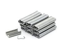 Pinze Penne Suini 600 Pezzi Strumento Manuale Graffe Clip Tipo M, Utilizzato per Saldare Riparare Punti Aggraffatura Filo Spinato Gabbia Animali Domestici