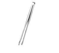 Pinze per alimenti in acciaio Pinze per barbecue Morsetti per carne insalata bistecca Clip per servire cibo Pinzette Lungo BBQ Cottura Utensili da cucina Lavabile in lavastoviglie