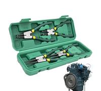 Pinze Per Anelli Di Ritenuta - Set per Molla Interna ed Esterna | Pinze Multifunzionali di Blocco | Per Officina Meccanica, Idraulica, Elettricista, Costruzione, Casa, Residenziale, Edilizia E Industr