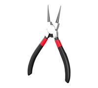 Pinze per anelli di sicurezza interni/esterni Pinze a molla per risparmiare manodopera Manico ergonomico Strumento per anelli di fissaggio a punta dritta interna/esterna