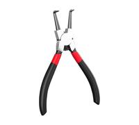 Pinze per anelli di sicurezza interni/esterni Pinze a molla per risparmiare manodopera Manico ergonomico Strumento per anelli di fissaggio a punta dritta interna/esterna