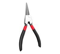 Pinze per anelli di sicurezza interni/esterni Pinze a molla per risparmiare manodopera Manico ergonomico Strumento per anelli di fissaggio a punta dritta interna/esterna