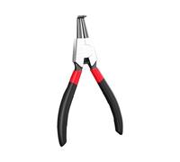 Pinze per anelli di sicurezza interni/esterni Pinze a molla per risparmiare manodopera Manico ergonomico Strumento per anelli di fissaggio a punta dritta interna/esterna