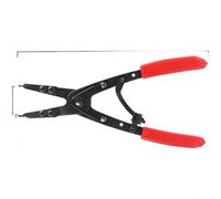 Pinze per anelli elastici da 25,4 cm con punte sostituibili per anelli elastici interni, struttura in acciaio 45# trattato termicamente, impugnatura ergonomica e molla regolabile per precisione nelle