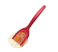 Pinze per arrostire con rivestimento antiaderente e | Pinza per bistecca in silicone per pollo, pane, uova, carne, pesce e per la casa, la fattoria, il restauro